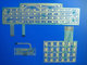 Keyboard Printed Circuit Flexible PCB Board Custom With Metal Dome / LED Supplier