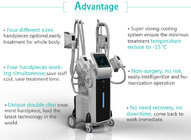 Most popular multi-function 4 cryo handles safety coolshape freezing liposuction body slimming machine salon use