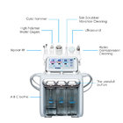 Factory produced 17 kg 430*380*380mm portable white hydrafacial machine with 6 handles for face cleaning and lifting