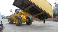 Container Rotating Unloader using for Loose material quick loading and unloading cabinet handling