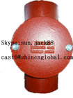 En877 Epoxy Powder Cast Iron Fittings/ISO6594 Cast Iron Pipe Fitting