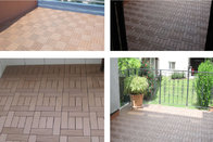 WPC Composite DIY Decking Flooring Tile 30x30 cm  High Quality Interlocking outdoor deck tiles/WPC DIY Floor
