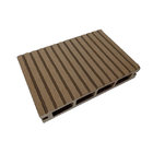 Factory Wood Plastic Composite Outdoor Wood Grain Flooring WPC Deck Board