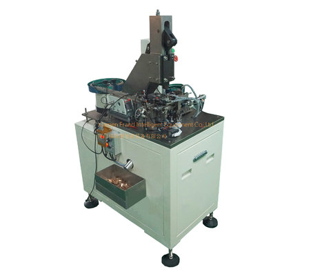 China Silver contact riveting machine for movable reed contact assembly with high production efficiency supplier