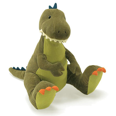 China Freeuni Customized High Quality Dinosaur Softboa Plush toys Green Fabric supplier