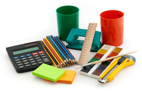 China Customized mini notebook,pencil,caculator,staple,holder,ruler for office stationery supplier