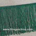 Fluorescent color custom design OEM rayon fringes trimming for garment clothes decoration