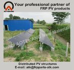 Distributed Solar PV mounting structure, FRP pultruded PV stents
