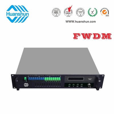 China Huanshun 8 X Pon and CATV EDFA with 16-23dBm  WDM supplier