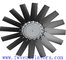 plastic fan blades for industrial axial ventilation fan supplier