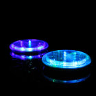 Water Activated Round LED Acrylic Coaster For  Table Centerpieces, Weddings, Birthdays, KTV ,Night Club