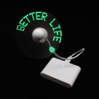 Handheld USB LED Message Fan For Concerts, Party, Night Clubs, Music Festivals ,Holiday Parades