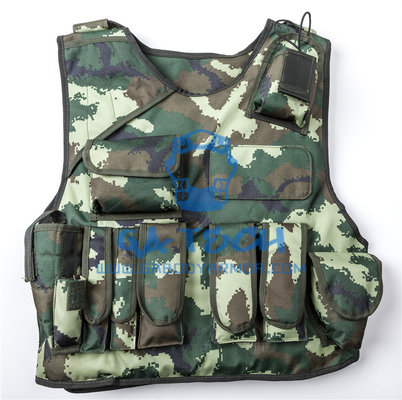China camo military tactical vest kevlar clothing supplier