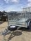 Heavy Duty Galvanized Cage Trailer Single Axle and Tandem Axle supplier