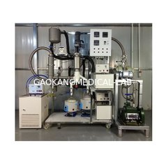 China Fully Automatic CBD Oil Extraction Wiped Film Evaporator/omplete molecular distillation, Factory price molecular still , supplier