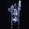 China's famous brand lab chemical cylindrical vacuum jacketed glass reactor supplier