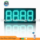 Green Color Outdoor  Waterproof RF Remote Control High Brightness LED Gas Price Changer