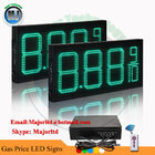 8" Electronic led price sign with wireless controller for gas station