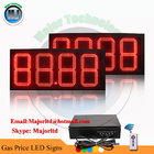 Outdoor 8 inch 4 digits led digital number display for Gas Station
