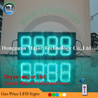 (Format 88.88) 8 inch led gas price station digital screen