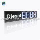 16 inch Digit 8.888 White Outdoor Waterproof Remote Control Digital Gasoline Signs with Light Box
