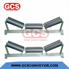 heavy duty conveyor mining idler trough grooved conveyor roller/mining industrial heavy duty trough carrying idler rolle