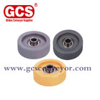 GCS roller skate wheel/50*50Rubberized Fulai Wheel /galvanized Fulai wheel/Track FlowConveyor, recycle trolley