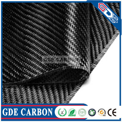 China 3K 200G 2x2 Twill/Plain Carbon Fiber Fabric supplier