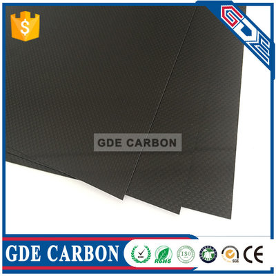 China 100% Twill/Plain Carbon Fiber Sheet for CNC Cutting supplier