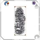 Factory supply long-lasting CMYK full arm temporary tattoo sticker with competitive price,custom fake tattoo sticker