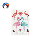 Factory Price Flamingo Animal Tattoo Sticker with Reasonable Price Body Painting