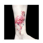 2018 Girls Flamingos Printing Temporary Tattoo Sticker Body Art