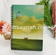 promotional notebook spiral notebook with pvc cover any size any print