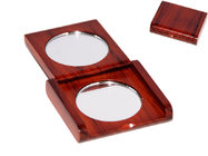 Rosewood Square Case double sides mirror