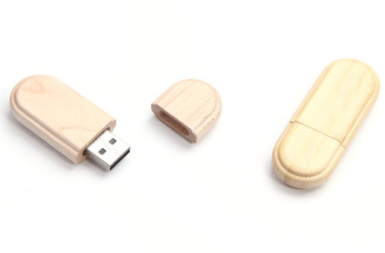 China 128M-64G Ovel wooden USB pendrive ,hp usb flash drive supplier