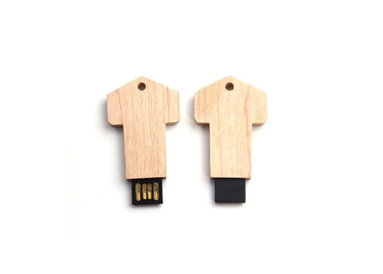 China key shape Engraving logo wood usb flash drive 8G, USB thumb drive supplier