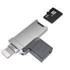 TF OTG Card Reader USB 2.0 Memory Mini Cardreader for iPhone 6/7/8 Plus/X iPod iPad OTG Card Reader