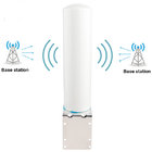 Antenna Factory 2.4ghz 4g 12dbi White Dual-polarized Outdoor Mimo Wifi Omni Fiberglass Antenna supplier