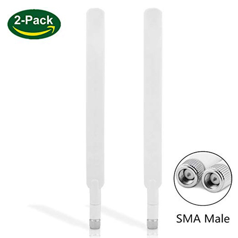 3G 4G Dipole Antenna Wide Band 5dbi 700-2600Mhz Omni Directional GSM WiFi Antenna with SMA Male Connector for CEP Router supplier
