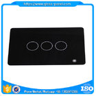 Grinding edge glass panel for wall touch switch with high quality