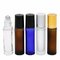 10ml Clear,Frost,Amber, Blue Perfume Roll On Bottles With Caps and Rollers supplier