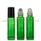 10ml Green Perfume Roll On Bottle With Cap and Roller supplier