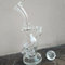 Borosilicate 3.3 Clear Glass Bong  14mm Joint Glass Water Pipe