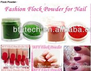 Most attractive Velvet nylon flock powder for nail polish