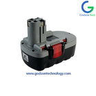 Bosch-18V Ni-Cd Ni-MH Battery Replacement  Power Tool Battery Cordless Tool Battery Black & Red & Grey Color