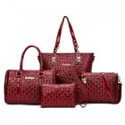Women set bag pu leather handbags
