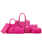 Flower emboss PU leather handbag for women new fashion set bag top quality bag women handbag