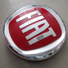 Fiat dealer use Programmable Advertising acrylic Chrome Led  3D Car Logo Signage