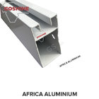 high quality anodized powder coated aluminum extrusion profile U channel aluminium supplier