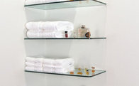 2015 New style glass anti-rust particularly Bathroom glass Shelves for towel